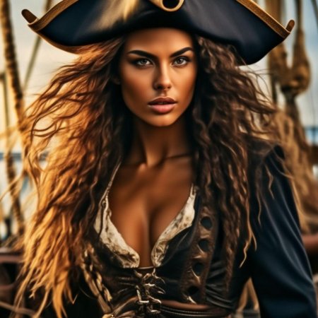 Девушка пират