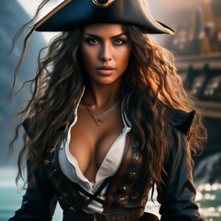 Девушка пиратка