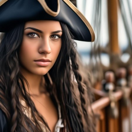 Девушка пират