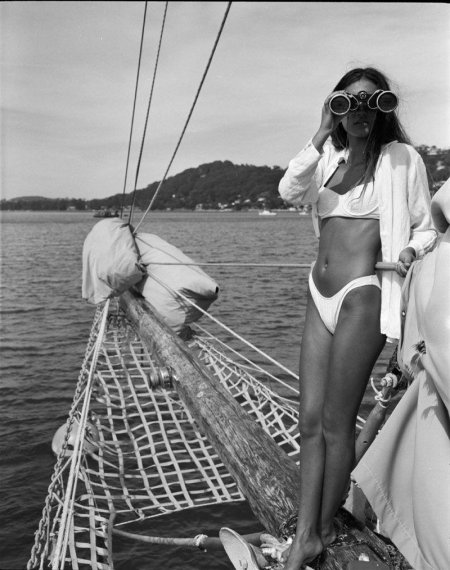 Фотосессия на пляже чб