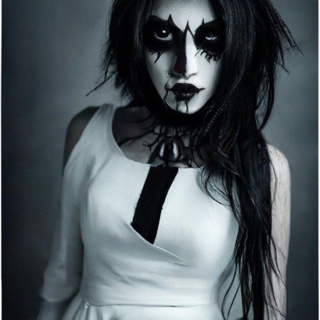 Макияж хэллоуин