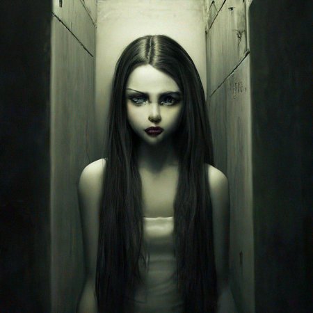 Жуткая девушка