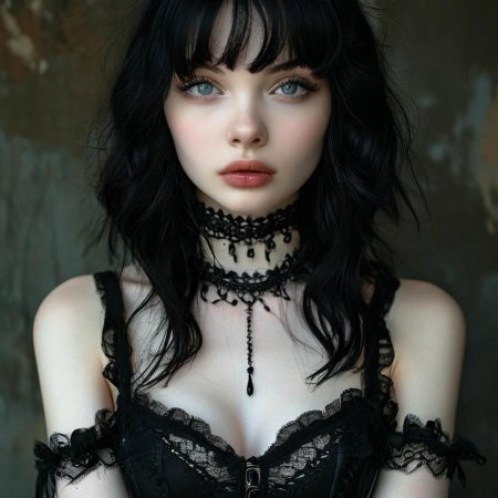 Черные волосы