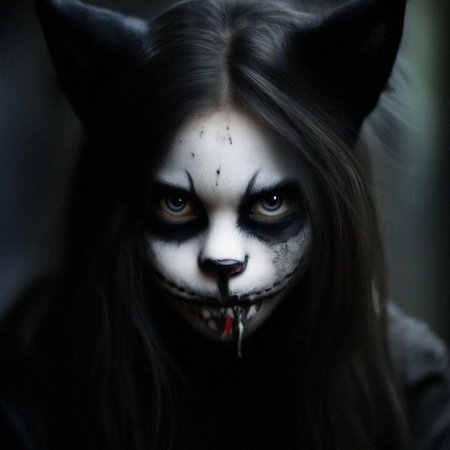 Девочка страшная