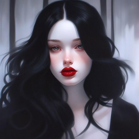 Арт девушек