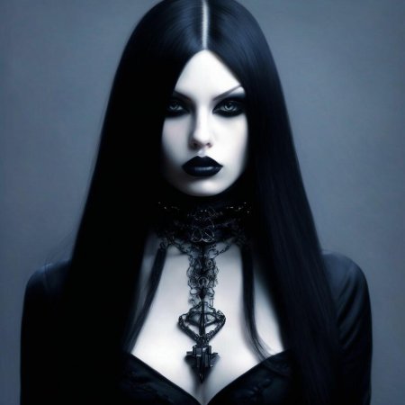 Девушка готика