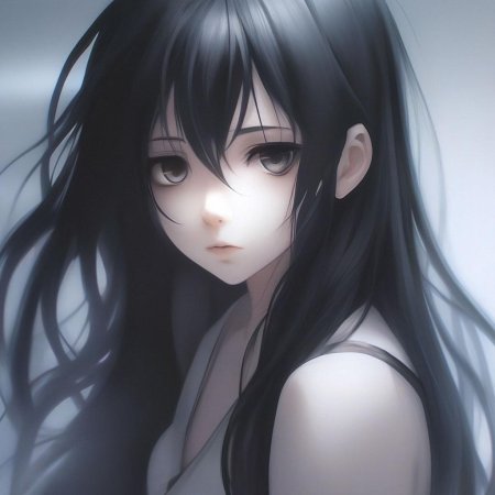 Аниме с черными волосами