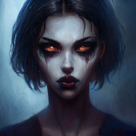 Девушка страшная