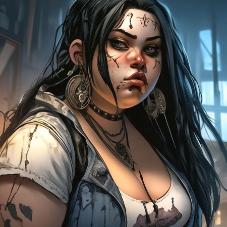 Страшная девушка