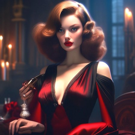 Женщина шикарная