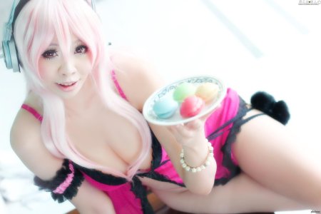 Супер Сонико косплей