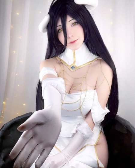 Аниме Повелитель альбедо косплей