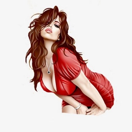 Прикольные рисунки женщин