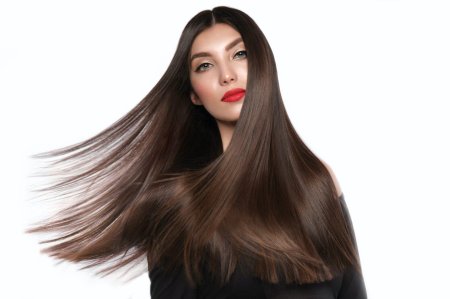 Волосы красивые