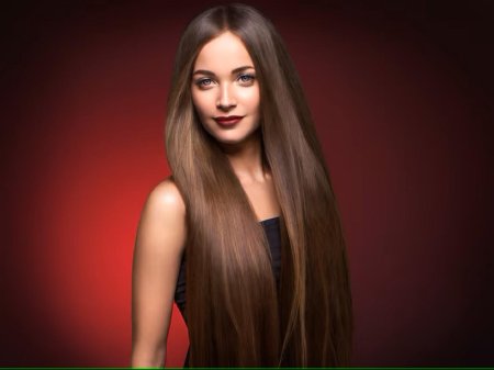 Длинные волосы красивые