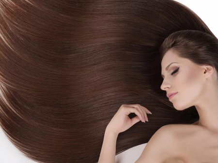 Красивые гладкие волосы