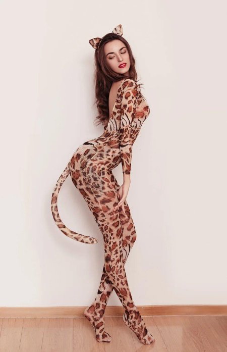 Костюм леопарда для девушки