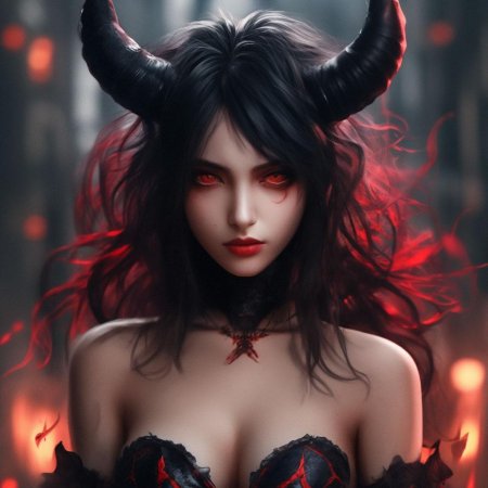 Демон девушка