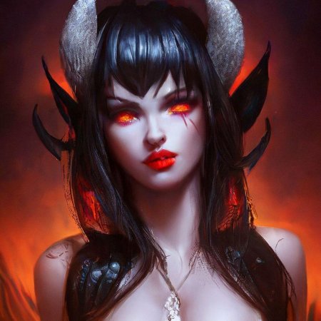 Демон девушка