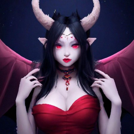 Демон девушка