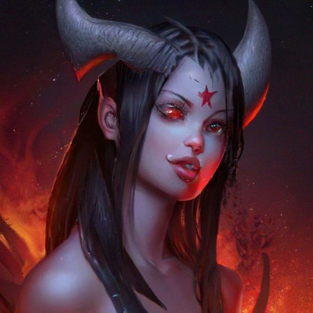 Демон девушка