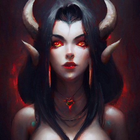 Арты девушек демонов