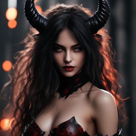 Демон девушка
