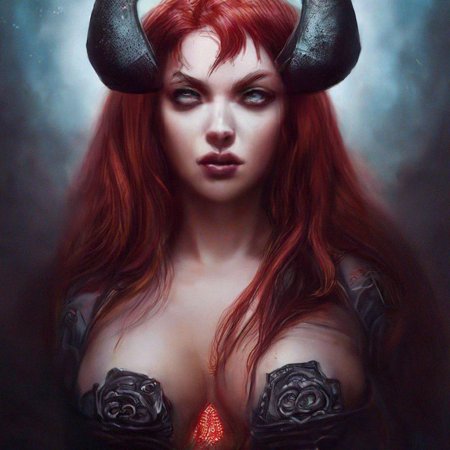 Демон девушка