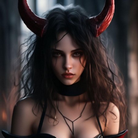 Демон девушка