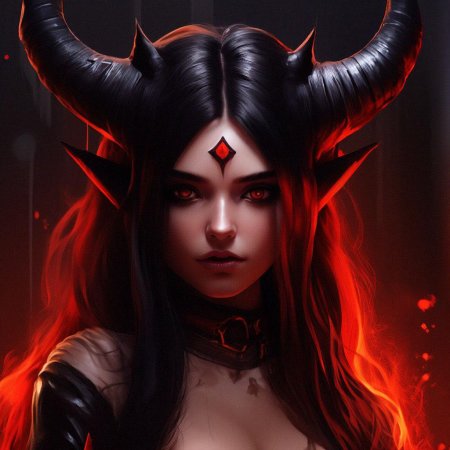 Женщина демон