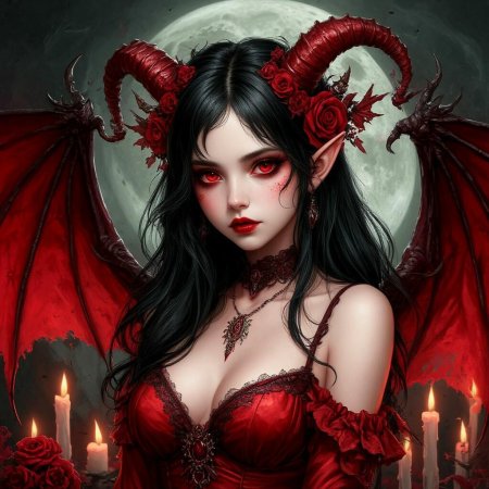 Демоны девушки