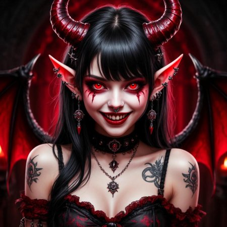 Демон улыбка