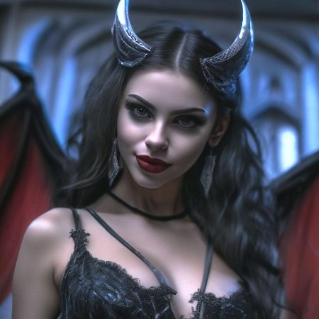 Девушка вампир