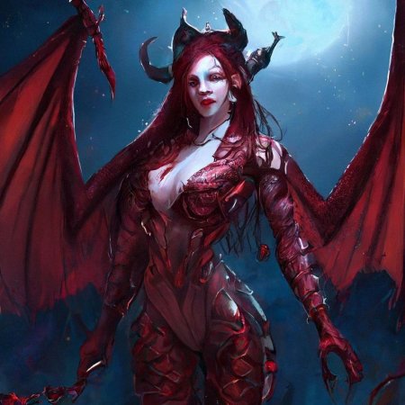 Демонесса арт