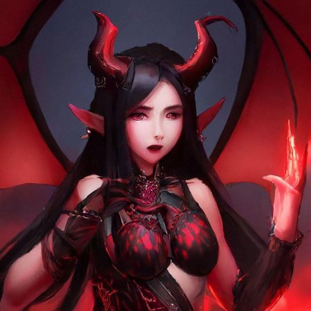 Демон девушка