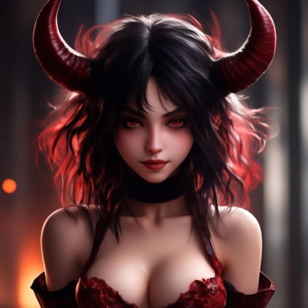 Красивая дьяволица