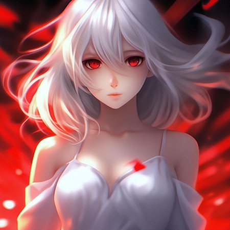 Аниме белая