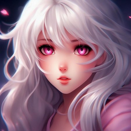 Глаза девушки аниме