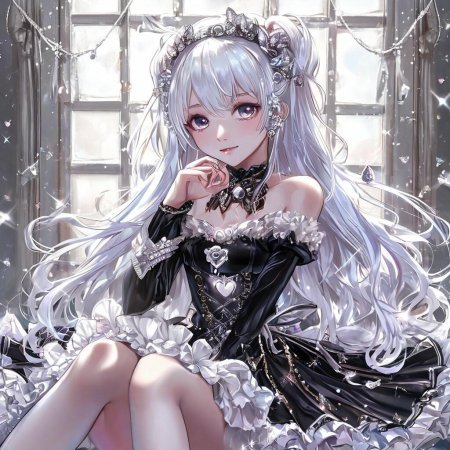 Аниме девушка красивая