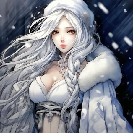 Красивая снегурочка