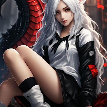 В стиле аниме