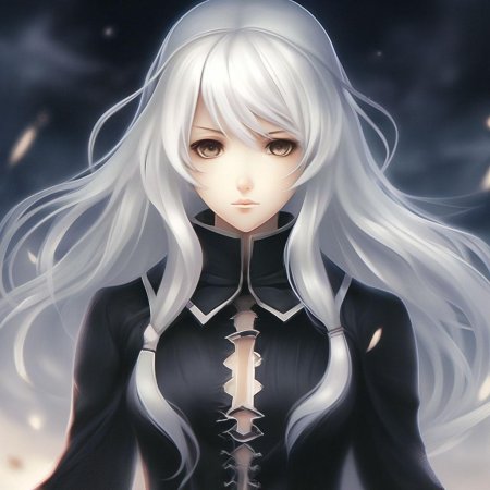 Девушки с белыми волосами