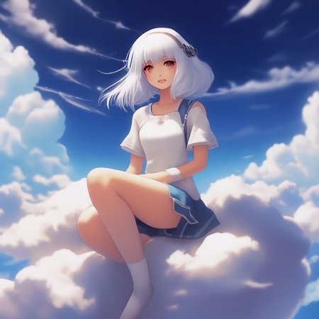 Облака аниме