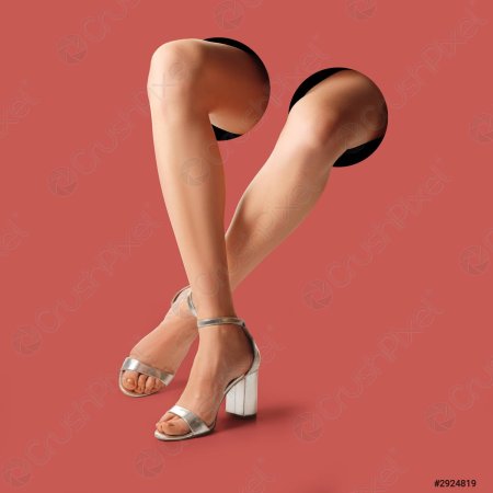 Красивые женские ноги откровенно