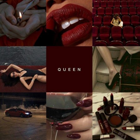 Dark Red aesthetic