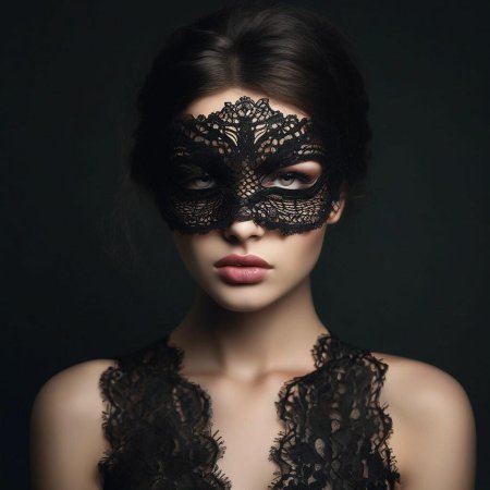 Девушка в кружевном