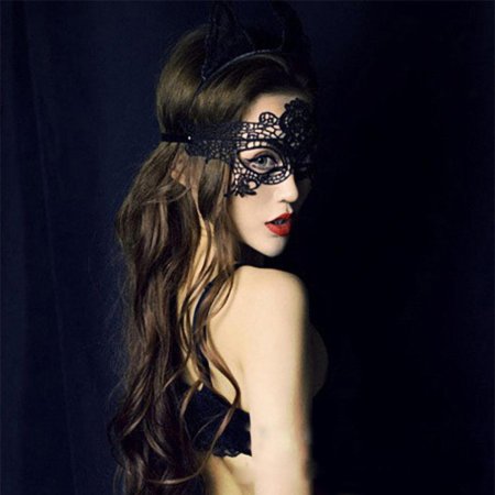 Кружевная маска на глаза