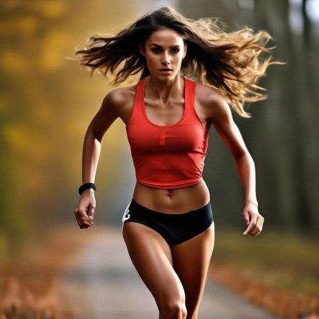 Красивые бегуньи