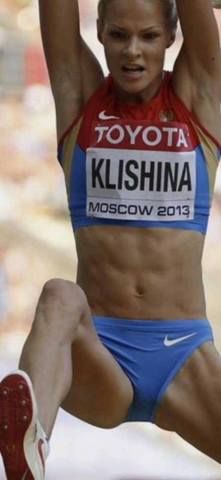 Легкоатлетка клишина