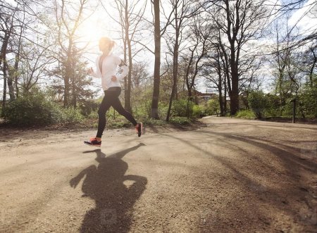 Бег в парке